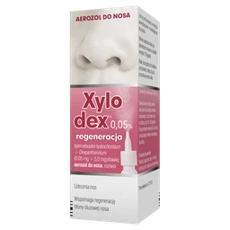 Xylodex 0,05% regeneracja (0,05 mg + 5 mg)/dawkę aerozol do nosa, roztwór 