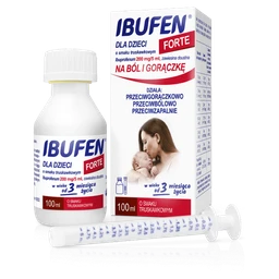 Ibufen dla dzieci FORTE o smaku truskawkowym 200 mg/5 ml zawiesina doustna 