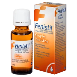 Fenistil 1 mg/ml krople doustne, roztwór 