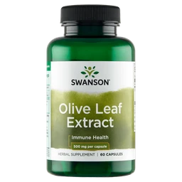 Swanson Olive Leaf Extract, 500 mg, kapsułki 