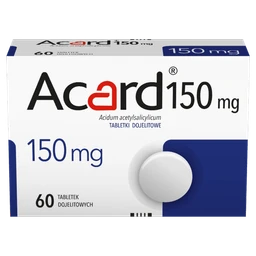 Acard 150 mg tabletki dojelitowe 