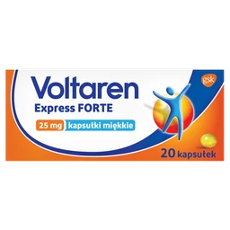 Voltaren Express Forte 25 mg kapsułki miękkie 