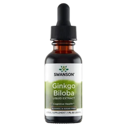 Swanson Ginkgo Biloba Liquid ekstrakt, płyn 