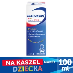 Mucosolvan mini 15 mg/5 ml syrop 