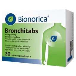 Bronchitabs 60 mg + 160 mg tabletki powlekane 