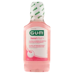 Sunstar Gum SensiVital+, płyn do płukania jamy ustnej 