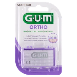 Sunstar Gum Ortho, wosk ortodontyczny, smak neutralny 