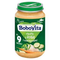 BoboVita, risotto z rybą i warzywami 