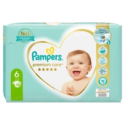 Pampers Premium Care, pieluchy, rozmiar 6, od 13 kg 