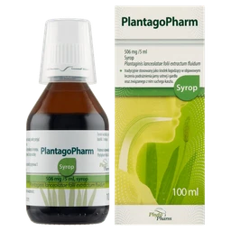 PlantagoPharm 506 mg/5 ml syrop 