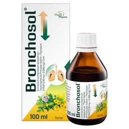 Bronchosol (218,0 mg + 0,989 mg)/5 ml syrop 