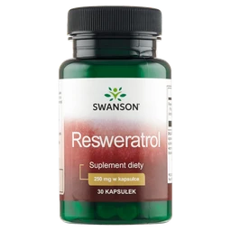 Swanson Resveratrol 250 mg kapsułki 