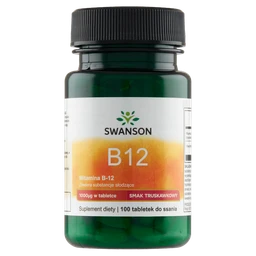 Swanson Witamina B12 Lozenges, suplement diety 