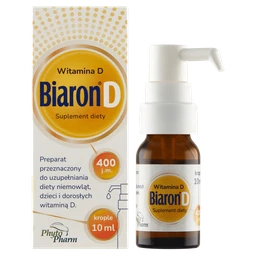 Biaron D 400 j.m. krople doustne 