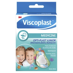 Viscoplast Opti-Plast Junior Dekorowany 62 x 50 mm plaster na oko 