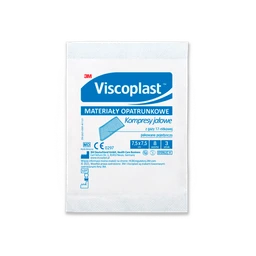 Viscoplast Kompresy gazowe jałowe 7,5 cm x 7,5 cm 