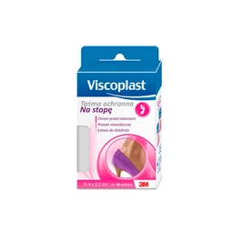 Viscoplast, taśma ochronna na stopę, 5m x 2,5cm 