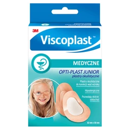 Viscoplast Opti-Plast Junior 62 x 50 mm plaster na oko 