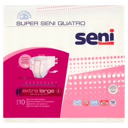 Seni Super Quatro. extra large 130-170 cm, pieluchomajtki 