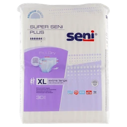 Seni Super Plus, pieluchomajtki, extra large 130-170 cm 