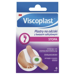 Viscoplast, plastry na odciski z kwasem salicylowym 