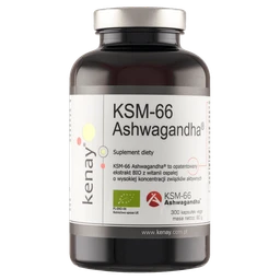 Ashwagandha KSM-66 kapsułki 