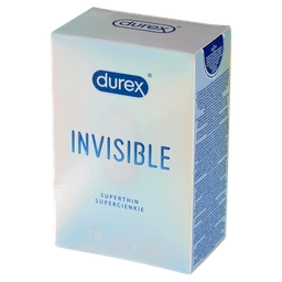 Durex Invisible Supercienkie prezerwatywy 