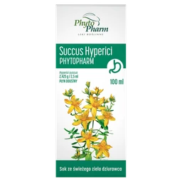 Succus Hyperici Phytopharm 2,425 g/2,5 ml płyn doustny 