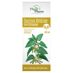 Succus Urticae PhytoPharm 2,425 g/2,5 ml płyn doustny 