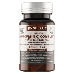 Curcumin C3 Complex + BioPerine Singularis Superior kapsułki 