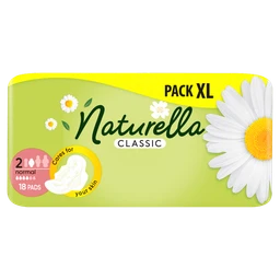 Naturella Classic Normal Camomile podpaski ze skrzydełkami 