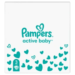 Pampers Active Baby, pieluchy, rozmiar 3, 6-10 kg 