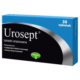 Urosept tabletki drażowane 