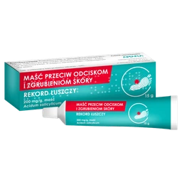 Maść przeciw odciskom i zgrubieniom skóry Rekord Łuszczy 200 mg/g maść 