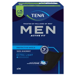 Tena Men Extra Light. wkładki anatomiczne 