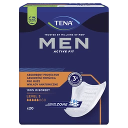 Tena Men Super Level 3 wkłady anatomiczne 