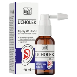 Ucholek, spray do uszu 