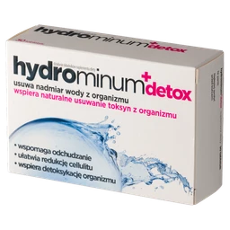 Hydrominum + detox tabletki 