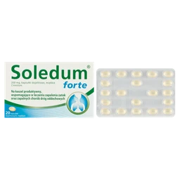 Soledum forte 200 mg kapsułki dojelitowe miękkie 