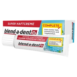 Blend-a-dent Complete, Extra Stark Fresh supermocny klej do protez zębów 