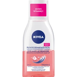 Nivea, płyn do demakijażu oczu, pielęgnujący, dwufazowy 