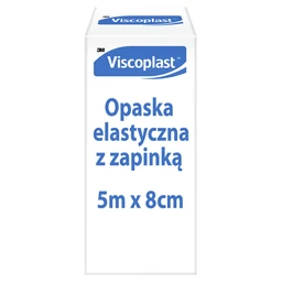 Viscoplast, opaska elastyczna tkana z zapinką 5m x 8cm 