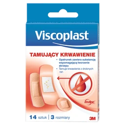 Viscoplast Zestaw Plastrów Tamujący Krwawienia 