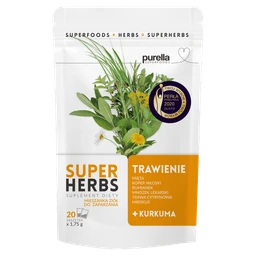 Trawienie SuperHerbs zioła do zaparzania 