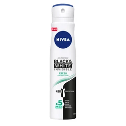 Nivea Black&White Invisible Fresh, antyperspirant 