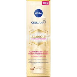 Nivea Cellular Luminous 630, fluid tonujący przeciwko przebarwieniom, SPF 20 