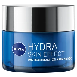 Nivea Hydra Skin Effect, moc nawodnienia żel na noc 