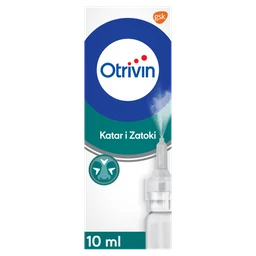 Otrivin Katar i Zatoki 1 mg/ml aerozol do nosa, roztwór 