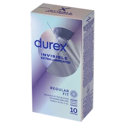 Durex Invisible, prezerwatywy extra nawilżane 