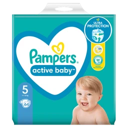 Pampers Active Baby, pieluchy, rozmiar 5, 11-16 kg 